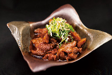 Simmered beef tendon