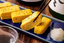Japanese-style rolled omelet