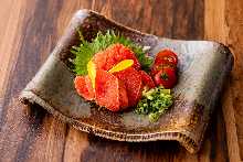 Seared spicy cod roe