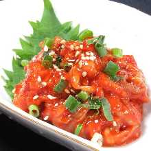 Chanja (Korean spicy marinated cod innards)