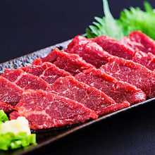 Edible horse meat