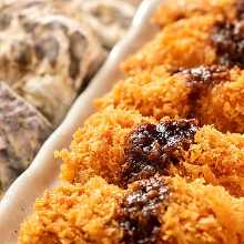 Deep-fried oysters