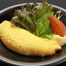 Mentaiko Cheese Omelette