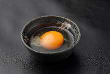 Raw egg (topping)