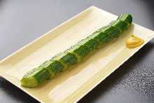 Pickled whole cucumber