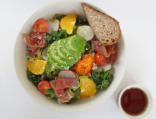 Lemon Salad with Avocado and Prosciutto