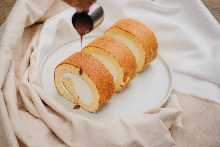 Rice Flour Roll Cake