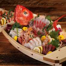 Sashimi boat