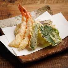 Assorted tempura