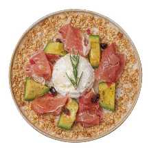 Creamy jamon serrano