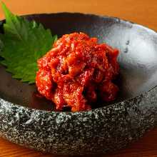 Chanja (Korean spicy marinated cod innards)