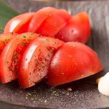 Sliced tomatoes