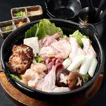 Mizutaki of Jidori chicken