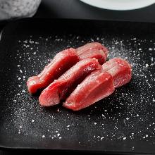 Salted and grilled gizzard