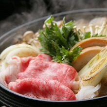 Beef sukiyaki