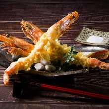 Extra large shrimp tempura