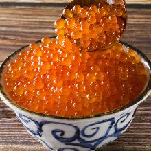 Salmon roe rice bowl