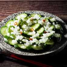 Lightly-pickled cucumber