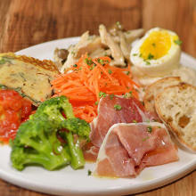 Assorted appetizers