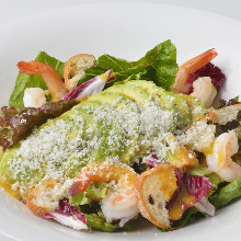 Shrimp and avocado salad