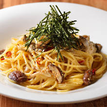 Pasta with mushrooms