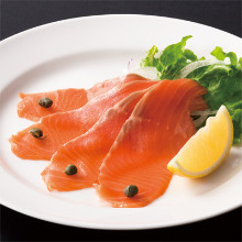 Marinated salmon