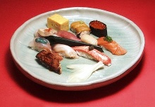 Assorted nigiri sushi