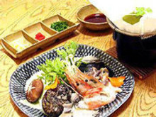 Seafood shabu-shabu