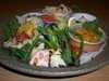 Warm vegetable salad Warm vegetable salad