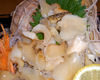 Live whelk sashimi Live whelk sashimi