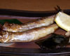 Grilled shishamo smelt