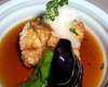 Deep-fried tofu in broth Deep-fried tofu in broth