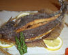 Fried flounder