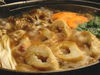 5,500 Yen Hot Pot Course (11 dishes)