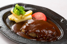 Hamburger steak