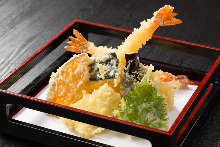 Assorted tempura