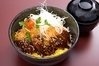 Pork cutlet rice bowl