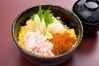 Seafood rice bowl