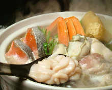 Seafood hotpot