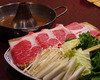 Grade A-5 Beef ("Shiraoi" beef) Sumo Wrestler Hot Pot shabu-shabu