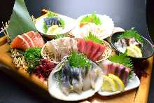 Assorted sashimi, 8 kinds