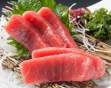 Bluefin tuna sashimi