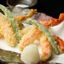 Crab tempura