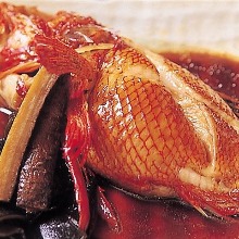 Stewed kichiji rockfish