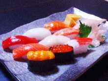 Assorted nigiri sushi, 10 kinds