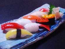 Assorted nigiri sushi