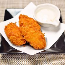 Deep-fried oysters