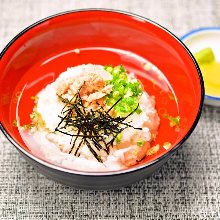 Ochazuke(rice with tea)