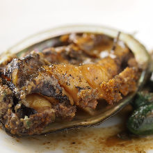 Abalone steak / grilled abalone