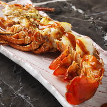 Spiny lobster Teppanyaki